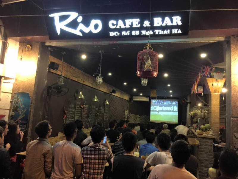 quán cafe xem bóng đá ở hà nội